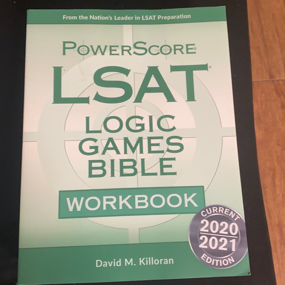 Brand New PowerScore Logic Games Workbook